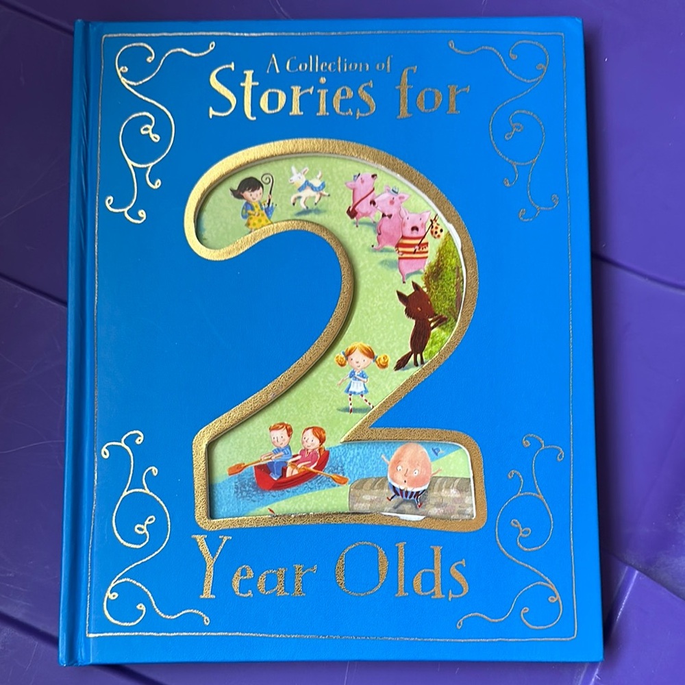 Blue Storybook for 2 Year Olds